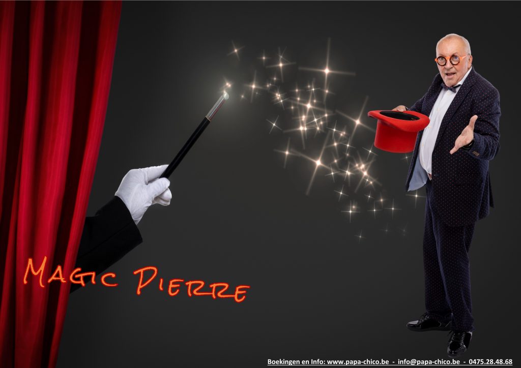Magic Pierre (blanco affiche)